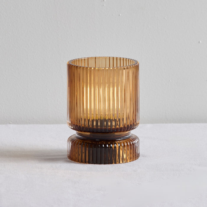 RIBBED LED TEALIGHT - HOME DECORATION - 01