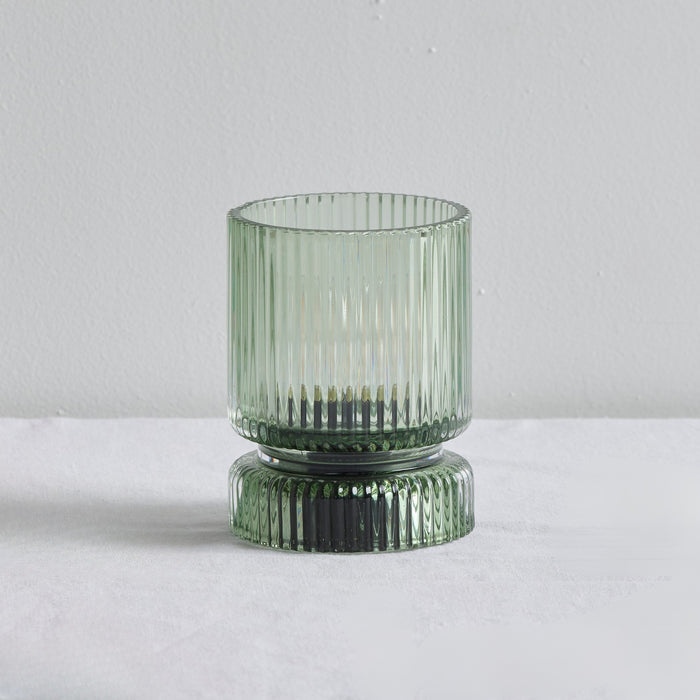 RIBBED LED TEALIGHT - HOME DECORATION - 01