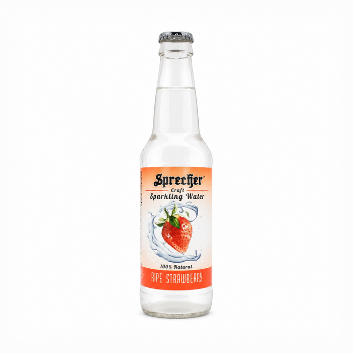 Ripe Strawberry Sparkling Water