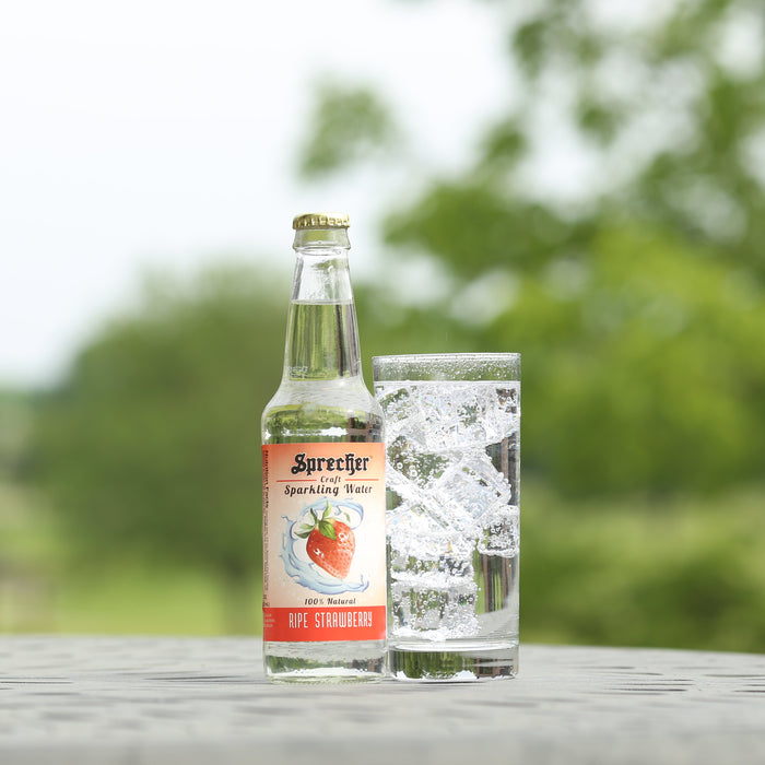 Ripe Strawberry Sparkling Water