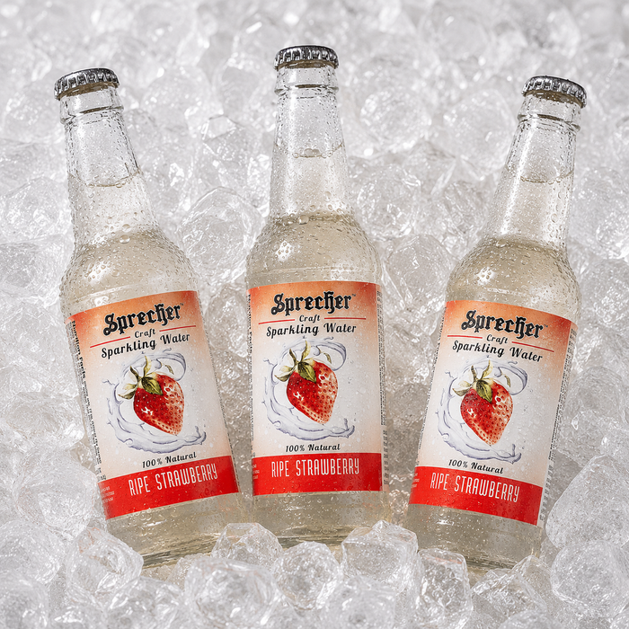 Ripe Strawberry Sparkling Water