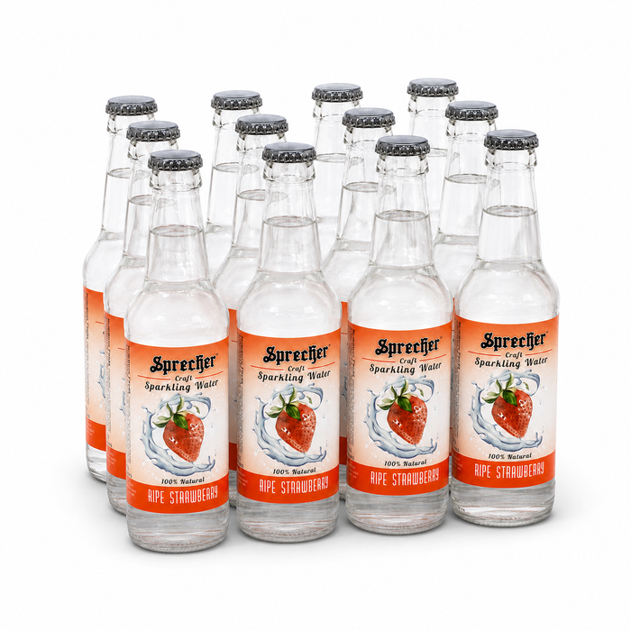 Ripe Strawberry Sparkling Water