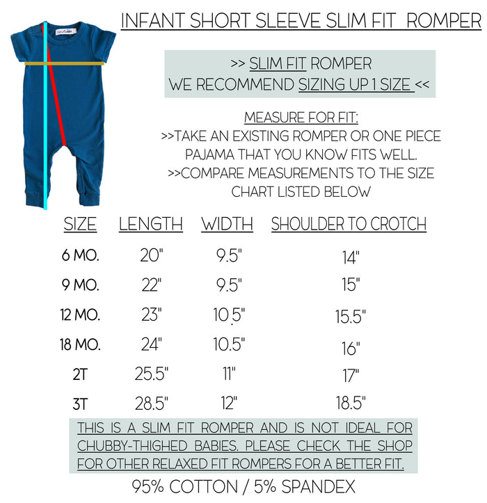 "Rookie of the Year" Slim Fit Romper