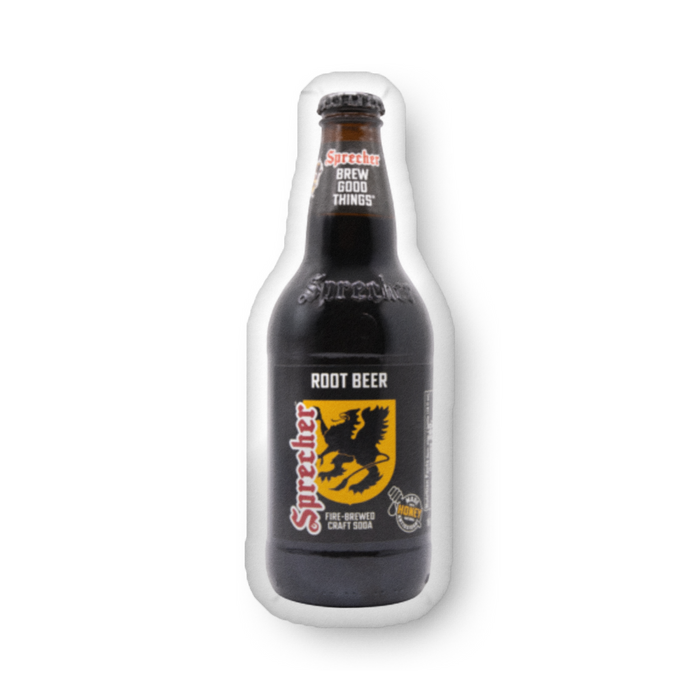 Root Beer Bottle Pillow