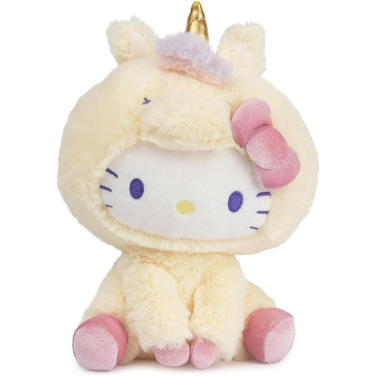 Sanrio 6 Inch Hello Kitty Unicorn Plush Toy by GUND - Owl & Goose Gifts