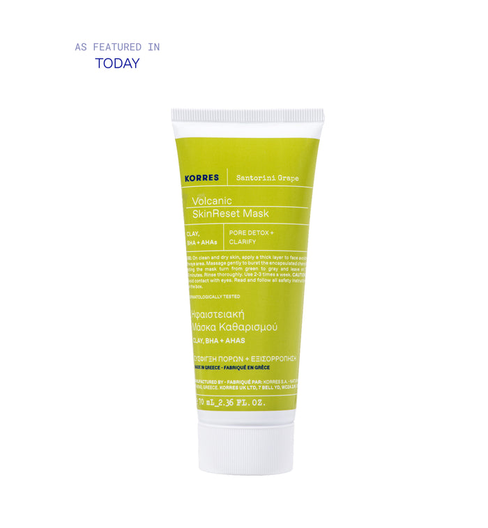 Santorini Grape Volcanic SkinReset Mask Skincare Korres