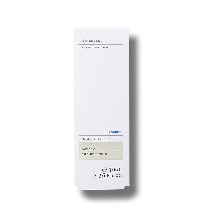 Santorini Grape Volcanic SkinReset Mask Skincare Korres