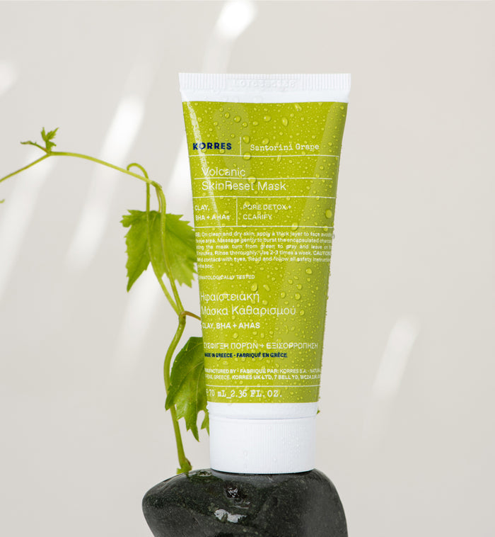 Santorini Grape Volcanic SkinReset Mask Skincare Korres