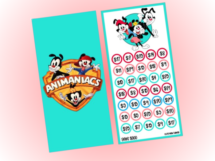 Savings Insert & Envelope Bundle | Animaniacs 500
