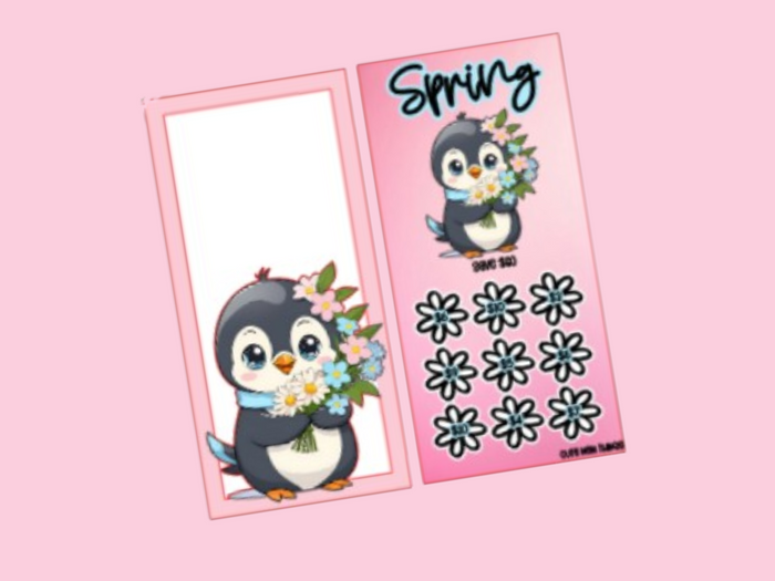 Savings Insert & Envelope Bundle | Penguin | Spring