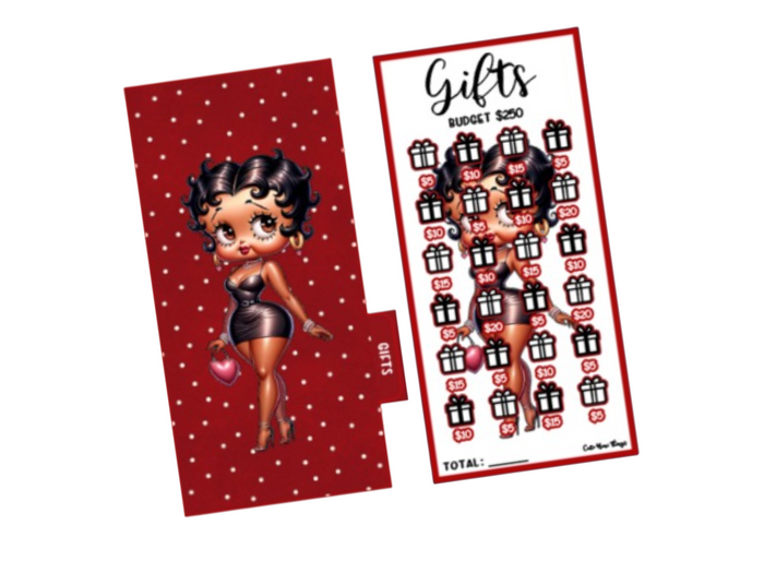 Savings Insert & Envelope Bundle | Red Betty Boop | Gifts