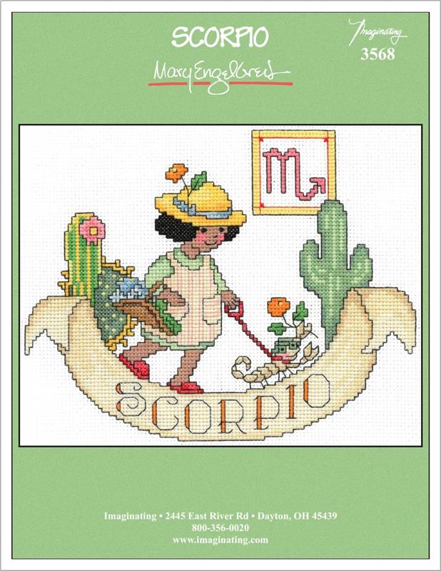 Scorpio Counted Cross Stitch Kit