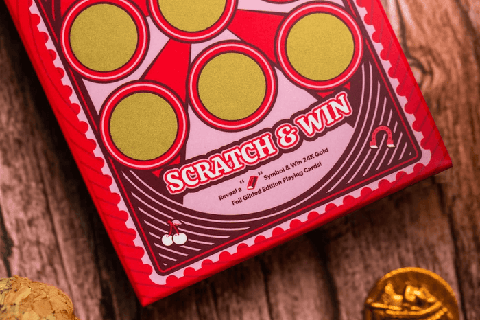 Scratch & Win Playing Cards Playing Cards by Riffle Shuffle Playing Card Company