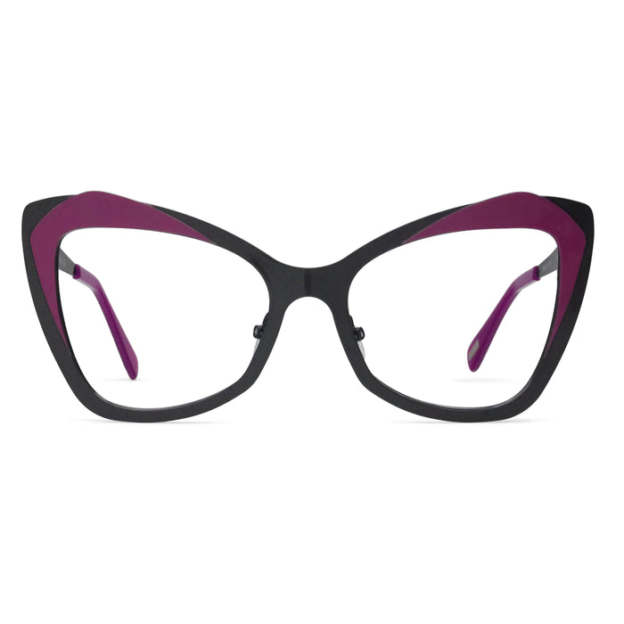 Gunmetal/Fuschia