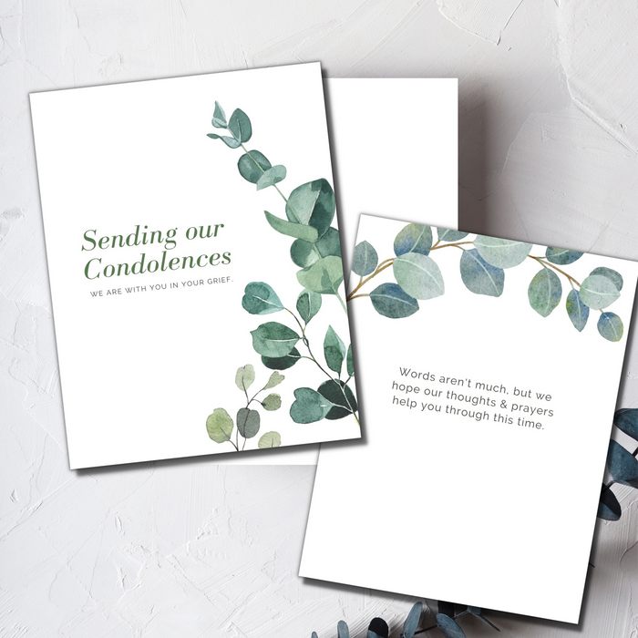 Sending Our Condolences Greeting Card