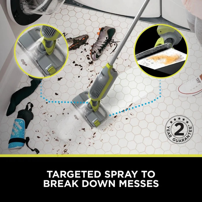 Shark VacMop 2-in-1 Cordless Vacuum Mop with Targeted Spray VM200UK - Charcoal Grey
