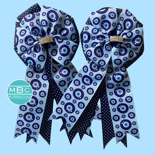 🤩 Show Bows: Evil Eye 🧿