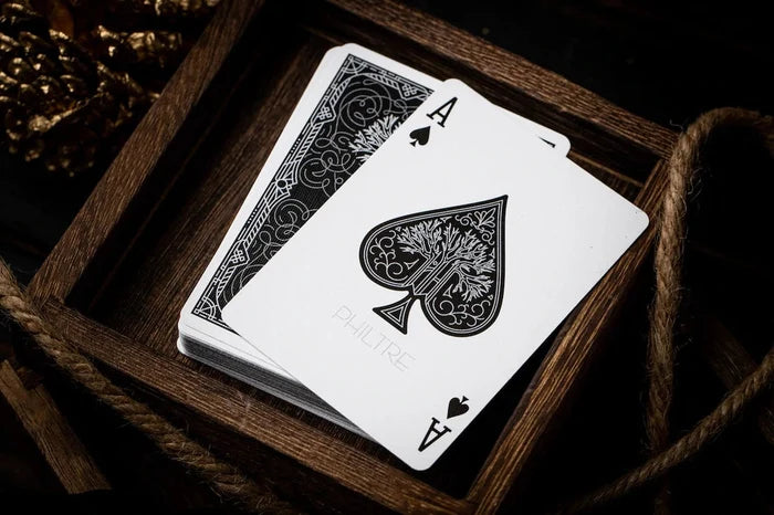 Silver Philtre Playing Cards Playing Cards by Riffle Shuffle Playing Card Company