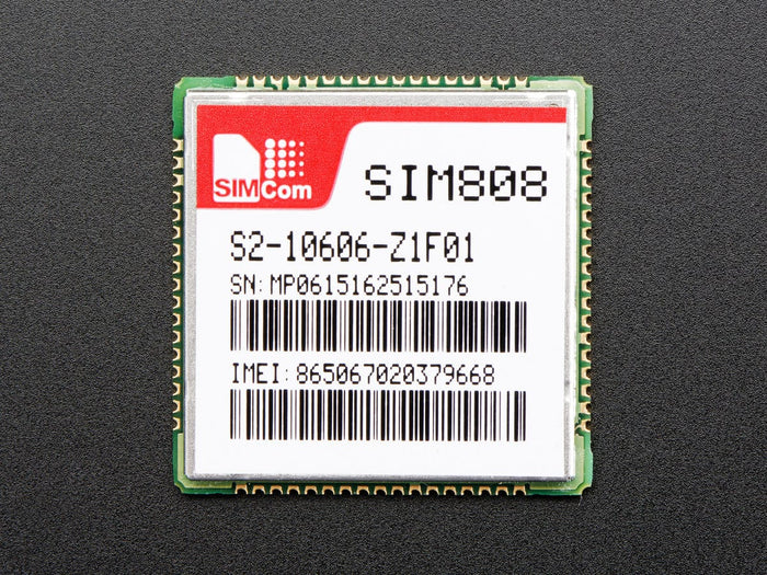 SIM808 GSM + GPRS + GPS Cellular Module [Discontinued] by The Pi Hut - The Pi Hut