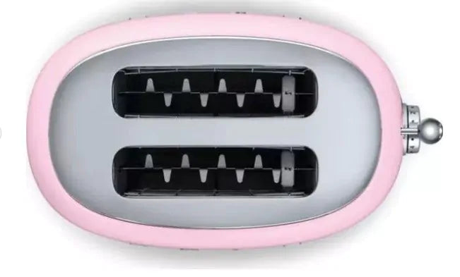 Smeg 50's Retro Style Toaster 2 Slice | PINK | TSF01PKUK