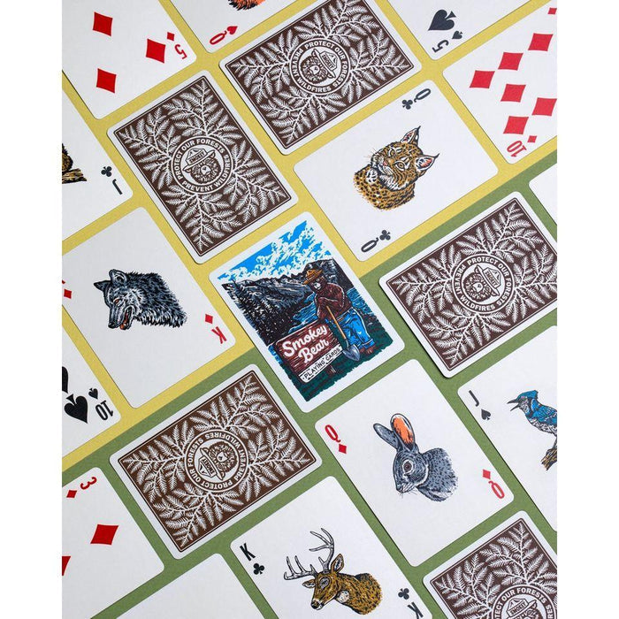 Smokey Bear - Brown Edition Playing Cards by Art of Play