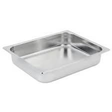Solid Half Size Non-Stick Surface Steam Pan with Lid 4qt - YG12-2CT Pie's Variety Store