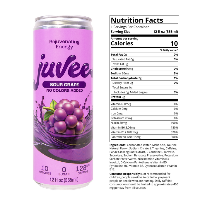 Sour Grape Energy Drink