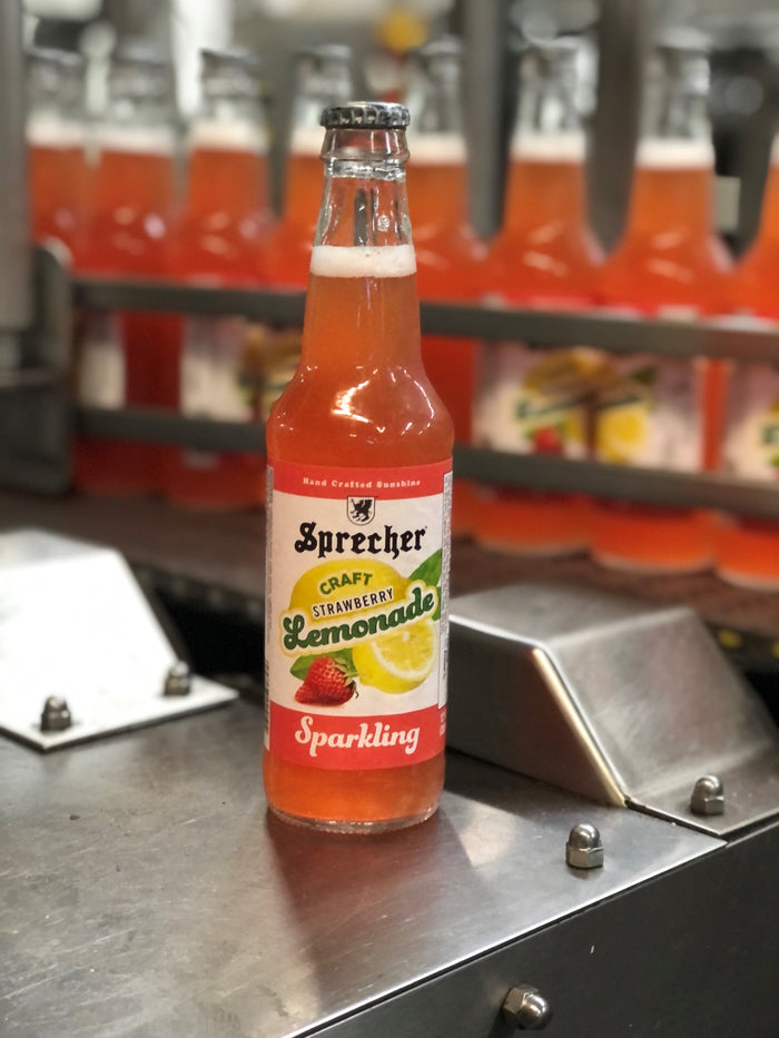 Sparkling Strawberry Lemonade