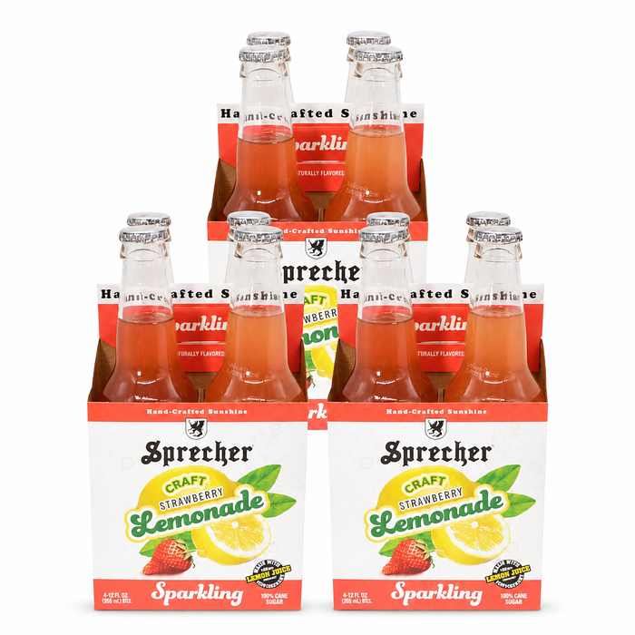 Sparkling Strawberry Lemonade