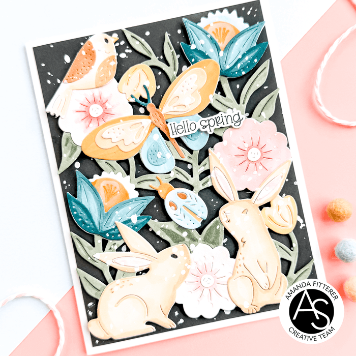 Spring Meadow Stencil Set