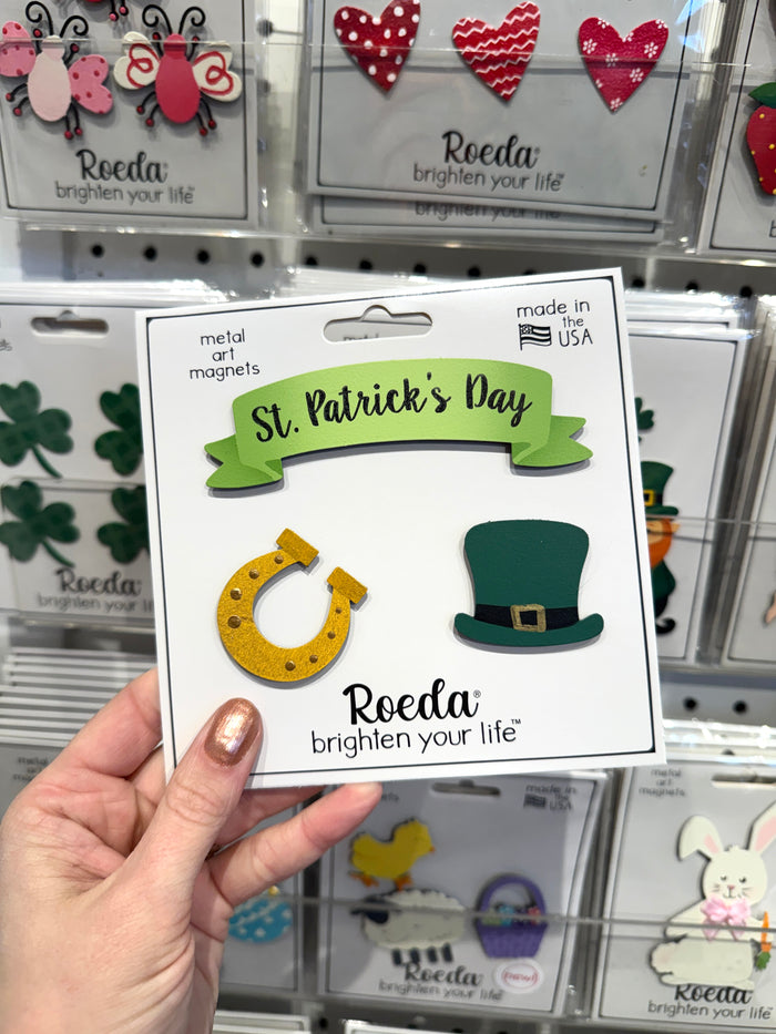 St. Patrick's Day Banner Magnets S/3