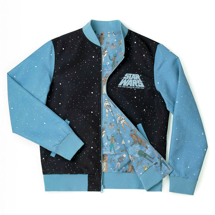 RSVLTS S Star Wars Jacket Star Wars™ "Retro ‘77" – Reversible Bomber Jacket Star Wars™ "Retro ‘77" – Reversible Bomber Jacket