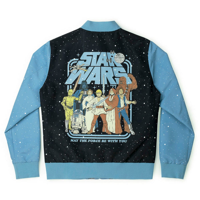 RSVLTS RSVLTS® Star Wars™ “Retro ‘77” – Reversible Bomber Jacket Star Wars™ “Retro ‘77” – Reversible Bomber Jacket