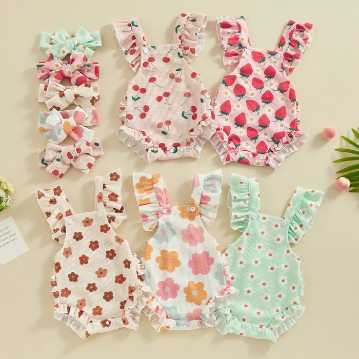 SUMMER DAYS Ruffle Romper