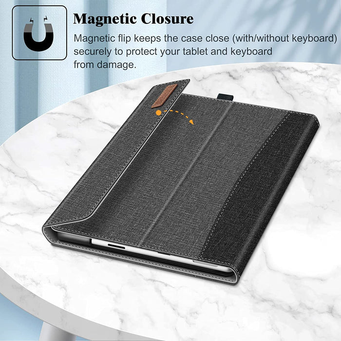 surface pro 11 case magnetic secure closure