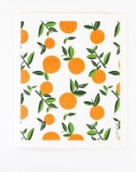 Swedish Dish Cloth - Oranges