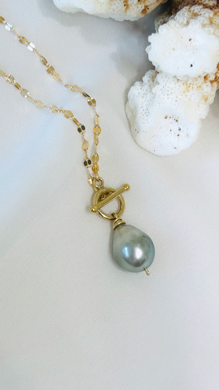 Tahitian Toggle necklace - Silver