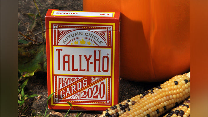 Tally-Ho Autumn Circle Back Playing Cards Playing Cards by Bicycle Playing Cards