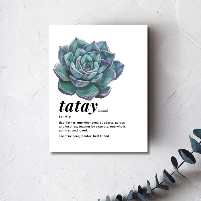 Tatay Greeting Card