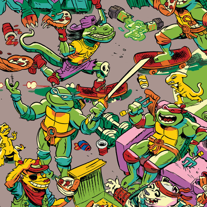 Teenage Mutant Ninja Turtles "Pizza Party" Variant Poster
