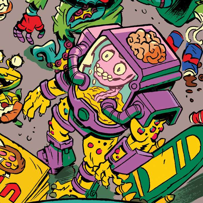 Teenage Mutant Ninja Turtles "Pizza Party" Variant Poster