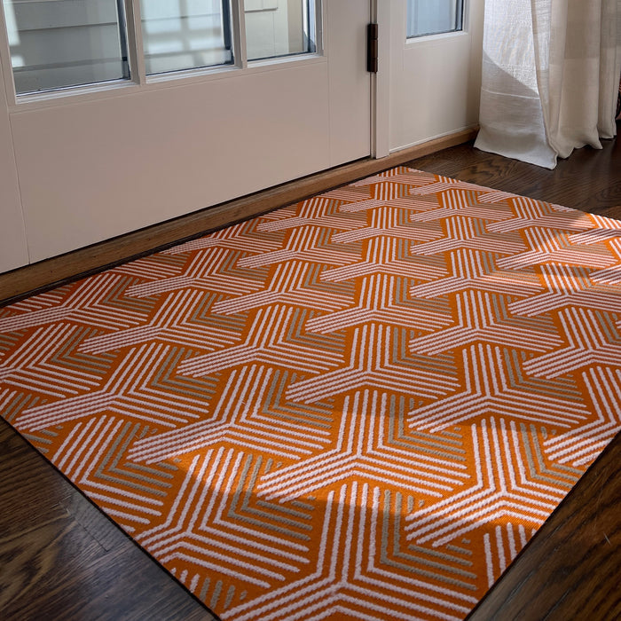 The Insider - Retro Orange / Doormat