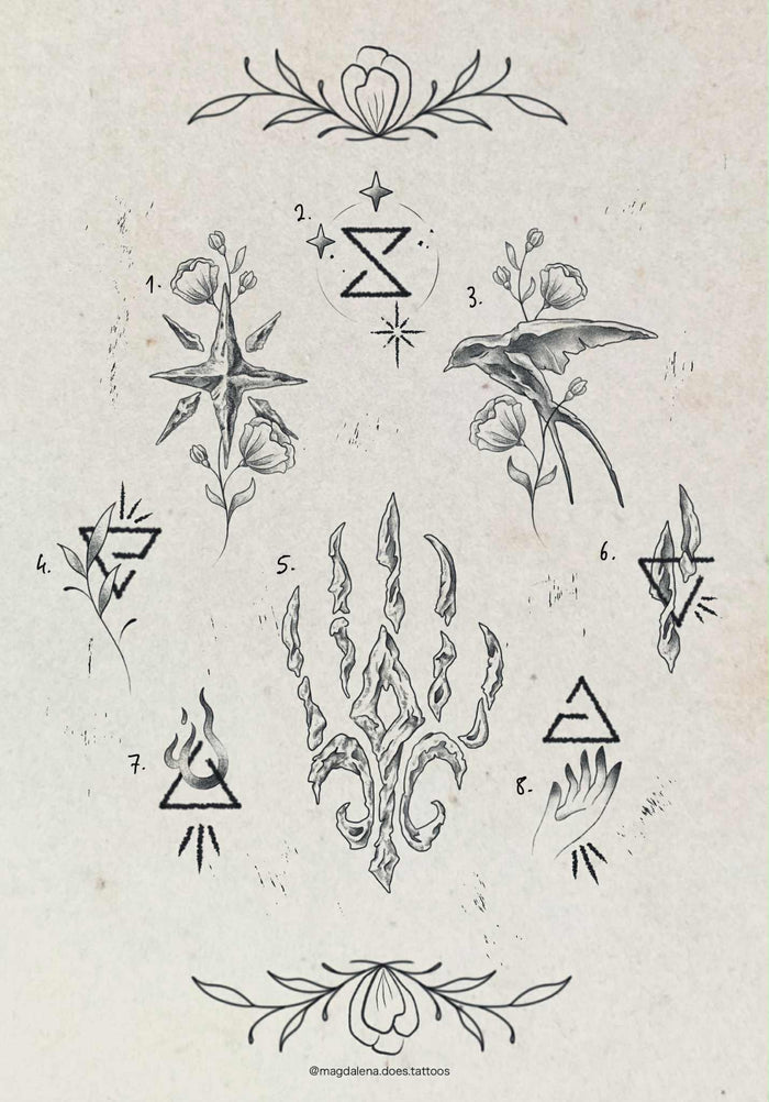 The Witcher inspired designs by Magda (2025)