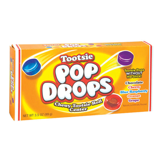 Tootsie Pop Drops Hard Candy Theater Box - 12 Count