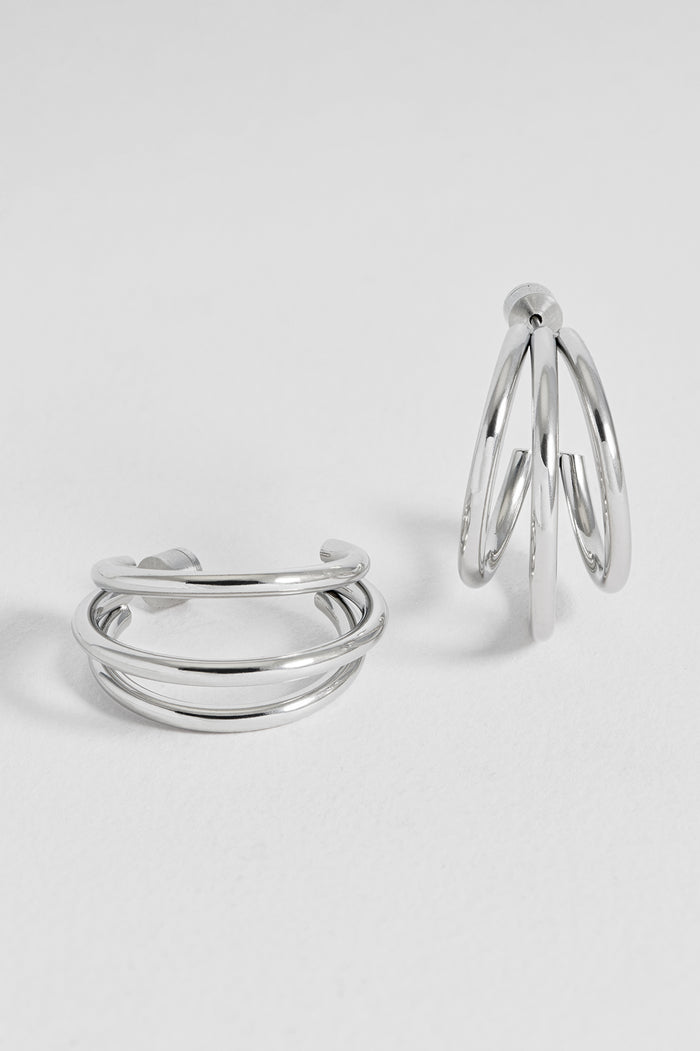 Triple Hoop Earrings