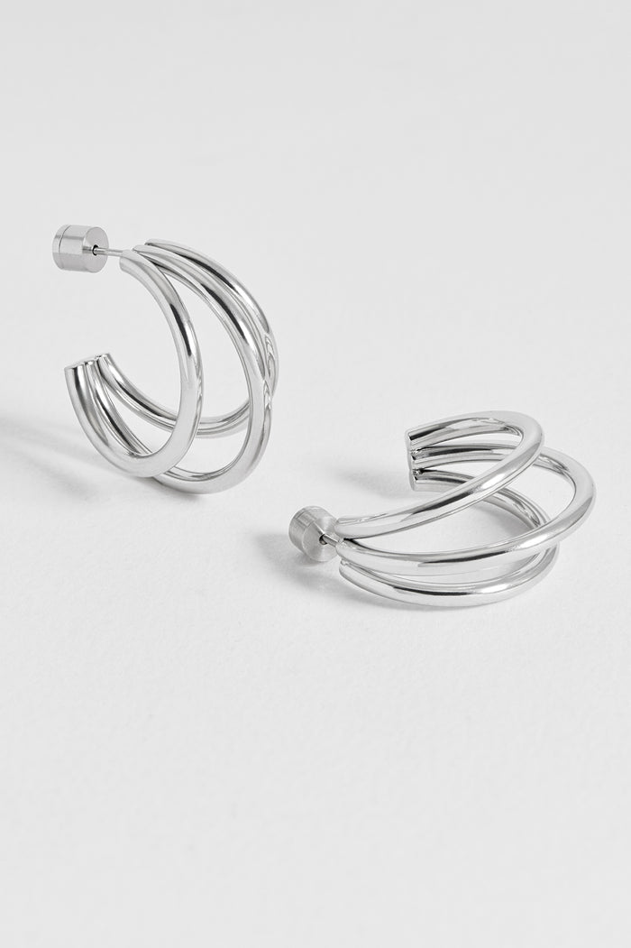 Triple Hoop Earrings
