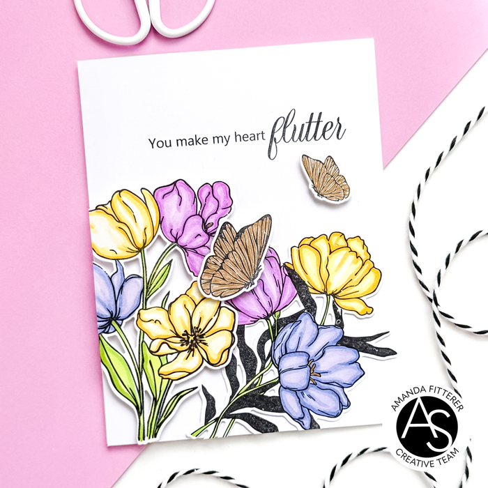 Tulips in Bloom Stamp & Die Bundle