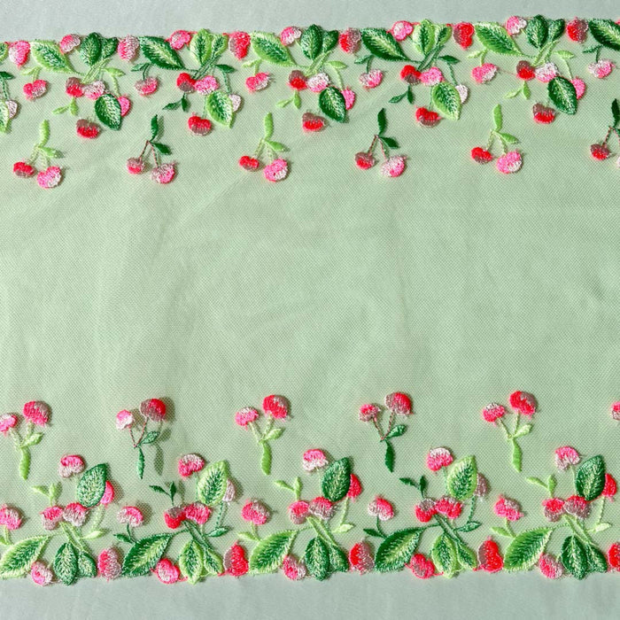 Tulle Lace #401 - Cherry Lime Pop- 10"
