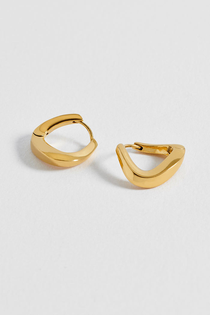 Twisted Hoop Earrings