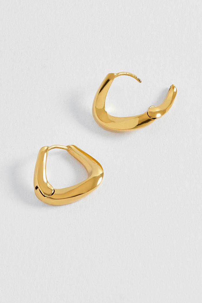 Twisted Hoop Earrings